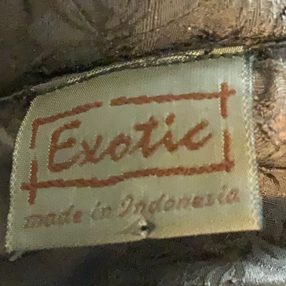 EXOTIC- M/L Black and Brown Velvet Maxi Dress w/ Matching Velvet Pants - Picture 13 of 16